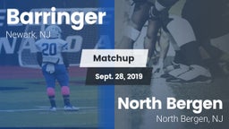 Matchup: Barringer vs. North Bergen  2019