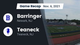 Recap: Barringer  vs. Teaneck  2021