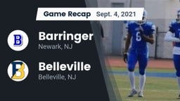 Recap: Barringer  vs. Belleville  2021
