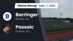 Recap: Barringer  vs. Passaic  2022