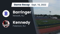 Recap: Barringer  vs. Kennedy  2022