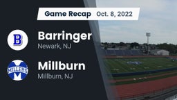 Recap: Barringer  vs. Millburn  2022