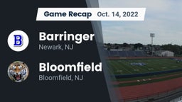 Recap: Barringer  vs. Bloomfield  2022