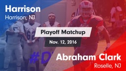 Matchup: Harrison vs. Abraham Clark  2016
