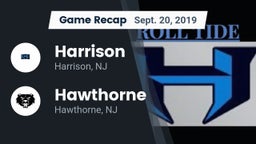 Recap: Harrison  vs. Hawthorne  2019