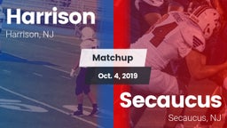 Matchup: Harrison vs. Secaucus  2019