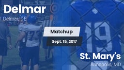 Matchup: Delmar vs. St. Mary's  2017