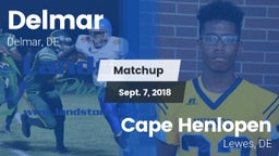Matchup: Delmar vs. Cape Henlopen  2018