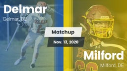 Matchup: Delmar vs. Milford  2020