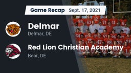 Recap: Delmar  vs. Red Lion Christian Academy 2021