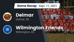 Recap: Delmar  vs. Wilmington Friends  2021