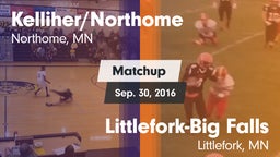 Matchup: Kelliher/Northome vs. Littlefork-Big Falls  2016