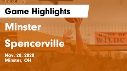 Minster  vs Spencerville  Game Highlights - Nov. 28, 2020