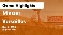 Minster  vs Versailles  Game Highlights - Dec. 4, 2020