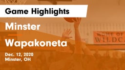 Minster  vs Wapakoneta  Game Highlights - Dec. 12, 2020
