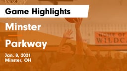 Minster  vs Parkway  Game Highlights - Jan. 8, 2021