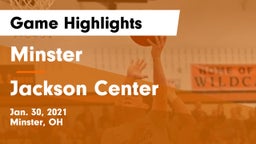 Minster  vs Jackson Center  Game Highlights - Jan. 30, 2021
