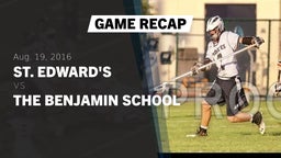 Recap: St. Edward's  vs. The Benjamin School 2016