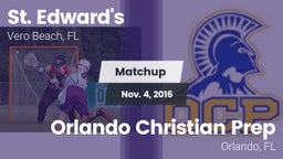 Matchup: St. Edward's vs. Orlando Christian Prep  2016