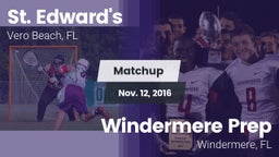 Matchup: St. Edward's vs. Windermere Prep  2016