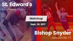 Matchup: St. Edward's vs. Bishop Snyder  2017
