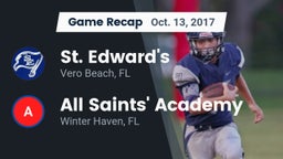 Recap: St. Edward's  vs. All Saints' Academy  2017