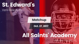 Matchup: St. Edward's vs. All Saints' Academy  2017