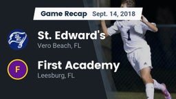 Recap: St. Edward's  vs. First Academy  2018
