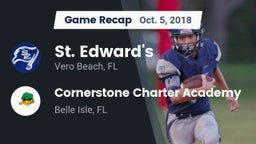 Recap: St. Edward's  vs. Cornerstone Charter Academy 2018