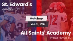 Matchup: St. Edward's vs. All Saints' Academy  2018