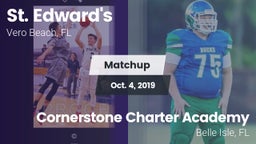 Matchup: St. Edward's vs. Cornerstone Charter Academy 2019