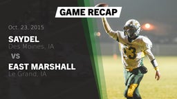 Recap: Saydel  vs. East Marshall  2015