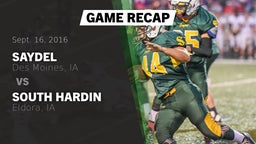 Recap: Saydel  vs. South Hardin  2016