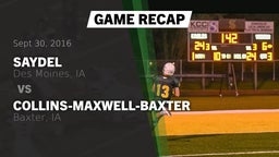 Recap: Saydel  vs. Collins-Maxwell-Baxter  2016