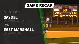 Recap: Saydel  vs. East Marshall  2016