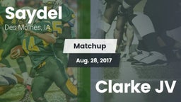 Matchup: Saydel vs. Clarke JV 2017