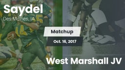 Matchup: Saydel vs. West Marshall JV 2017