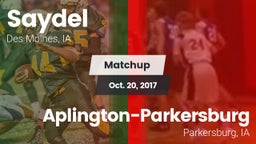Matchup: Saydel vs. Aplington-Parkersburg  2017