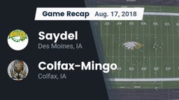 Recap: Saydel  vs. Colfax-Mingo  2018
