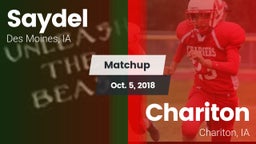 Matchup: Saydel vs. Chariton  2018