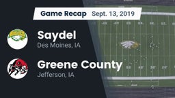 Recap: Saydel  vs. Greene County  2019