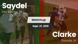 Matchup: Saydel vs. Clarke  2019