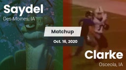 Matchup: Saydel vs. Clarke  2020