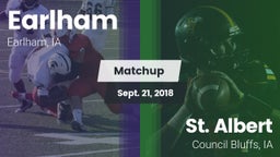 Matchup: Earlham vs. St. Albert  2018
