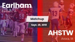 Matchup: Earlham vs. AHSTW  2018