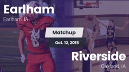 Matchup: Earlham vs. Riverside  2018