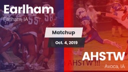 Matchup: Earlham vs. AHSTW  2019