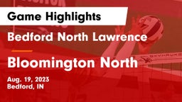 Bedford North Lawrence  vs Bloomington North  Game Highlights - Aug. 19, 2023