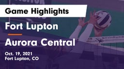 Fort Lupton  vs Aurora Central  Game Highlights - Oct. 19, 2021