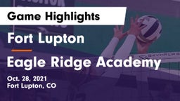 Fort Lupton  vs Eagle Ridge Academy Game Highlights - Oct. 28, 2021